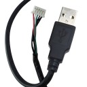 5 Pin PicoBlade 1.25mm to USB Type A Male Adapter Cable