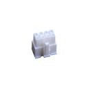 8 Pin PSU CPU EPS Power Female Connector with Pins White