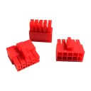 Power Supply PSU Modular Port 10 Pin Connector Red with Pins