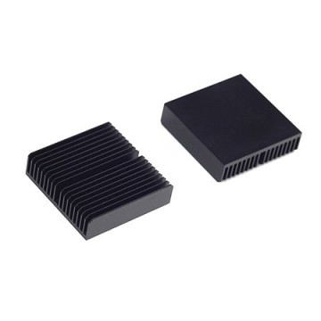 Aavid Thermalloy Premium Black Heat Sink (35mm x 35mm x 10mm)