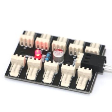 Internal Power Distribution PCB 10-Way 3-Pin Fan Hub Power Splitter