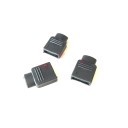 PC RGB ARGB 3 Pin 4 Pin 5V 12V Connector Plastic Cover Black