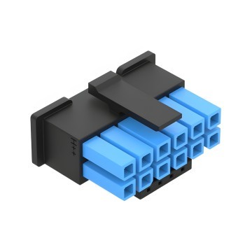 ATX 3.1 PCIe Gen 5 H++ 12V-2X6 MicroFit 3.0 16 Pin Colored Connector