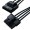 Corsair Premium Black Peripherals Molex Modular Cable (35cm)