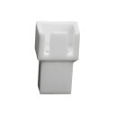 3 Pin Computer Fan Male Connector White with Pins