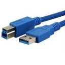 1.5M 5FT USB 3.0 Type A/B Male Super-Speed Cord Cable for Printer Scanner Modem