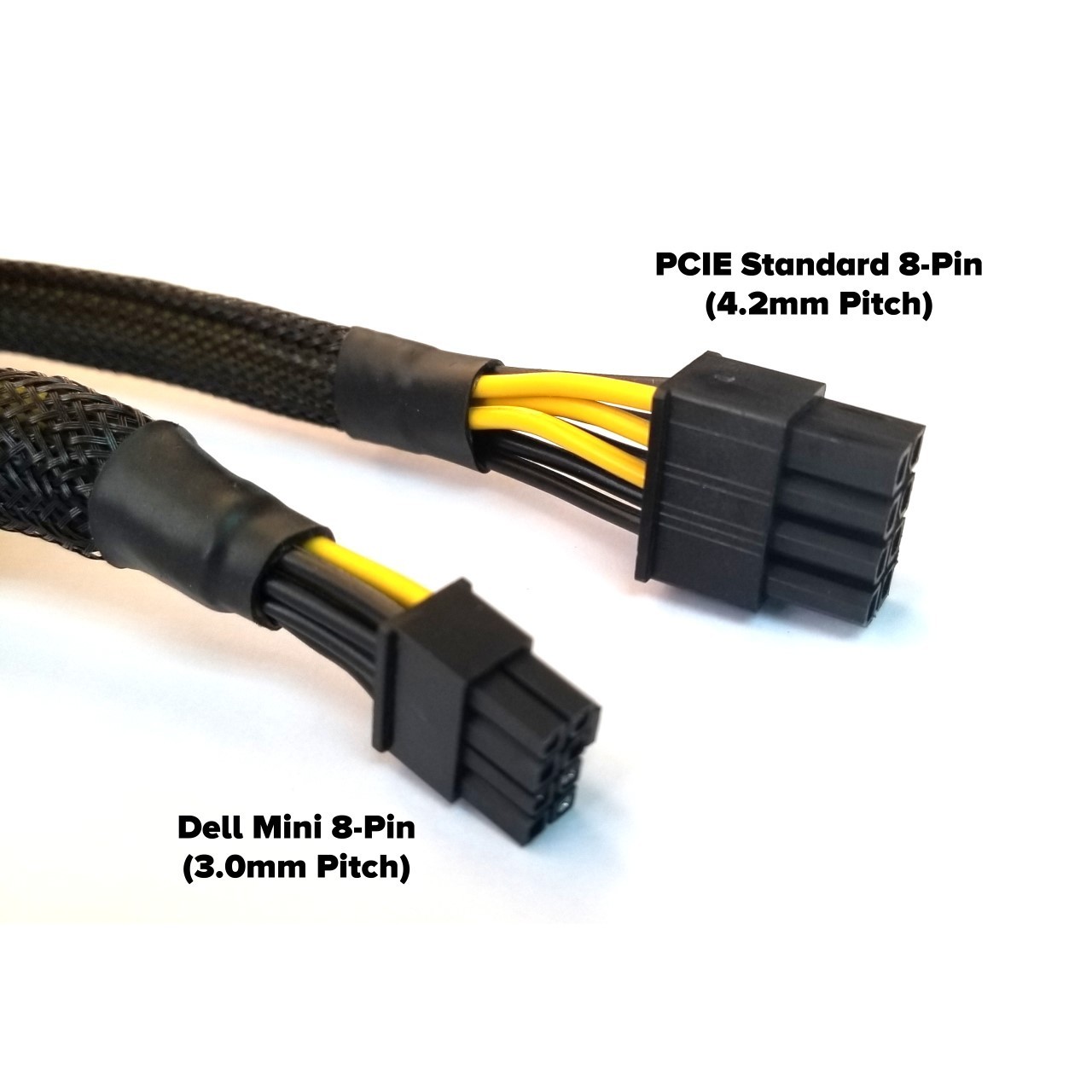 HP Server DL380 Gen10 Mini 8 Pin to 8 GPU PCIE Power Cable 35cm