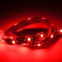 Custom Length Sleeved LED Light Strip Red