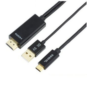 USB 3.1 Type-C MHL2.0 to HDMI 1080P Adapter Cable (Gold Plated)