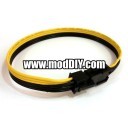 6 Pin to 6 Pin PCIE Extension Cable (Black/Yellow Ribbon Wire)