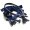 Corsair AX760 Premium Single Sleeved Power Supply Modular Cables Set (Blue/Grey/Black)