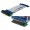 Premium PCI-Express PCI-E 90 Degree Angled Extension Cable Riser (4x)
