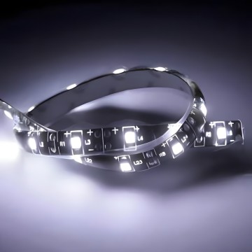 Custom Length Sleeved LED Light Strip White