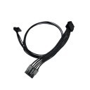 10 Pin to 10 Pin and 15 Pin SATA Adapter Cable for HP DL180 G6 Server