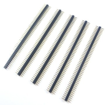 1.27mm Pitch 50-Pin Make Pin Header (Black)