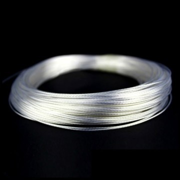 Copper Wire, Silver Plated Parawire 24ga Champagne Gold 100' Roll