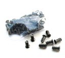 modDIY Black/Silver Fan Screw (50 Pack)