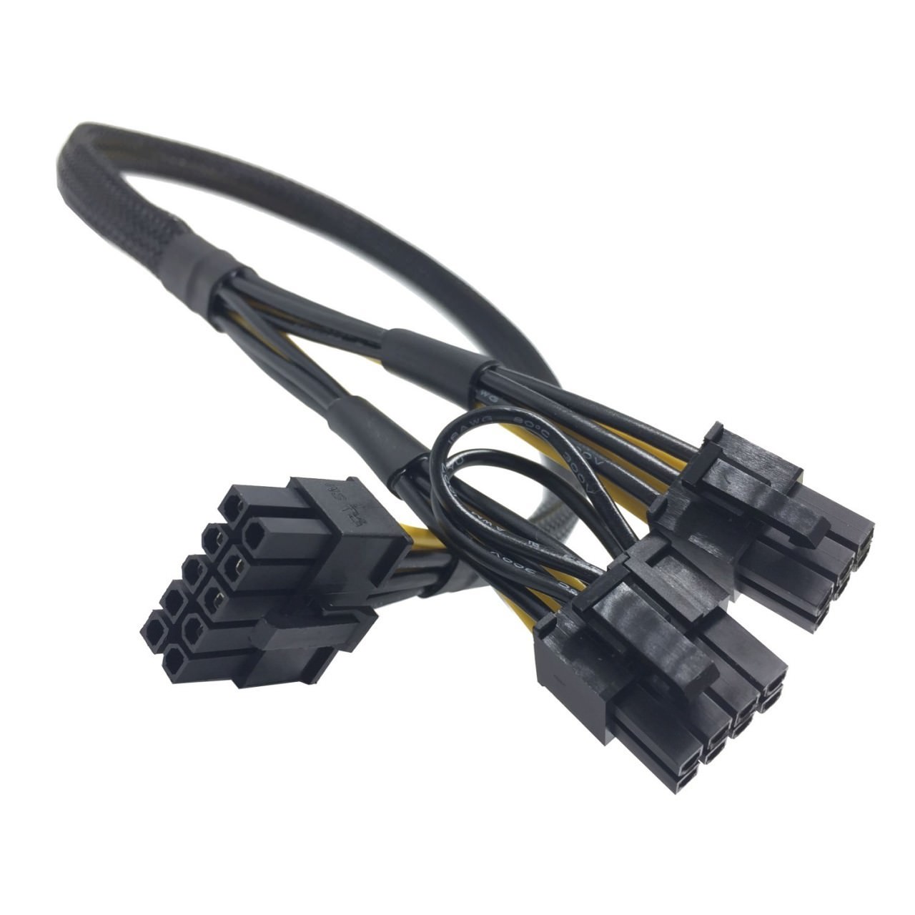 10pin to 6+8pin Power Adapter Cable for HP M350P G8 and GPU 50cm 