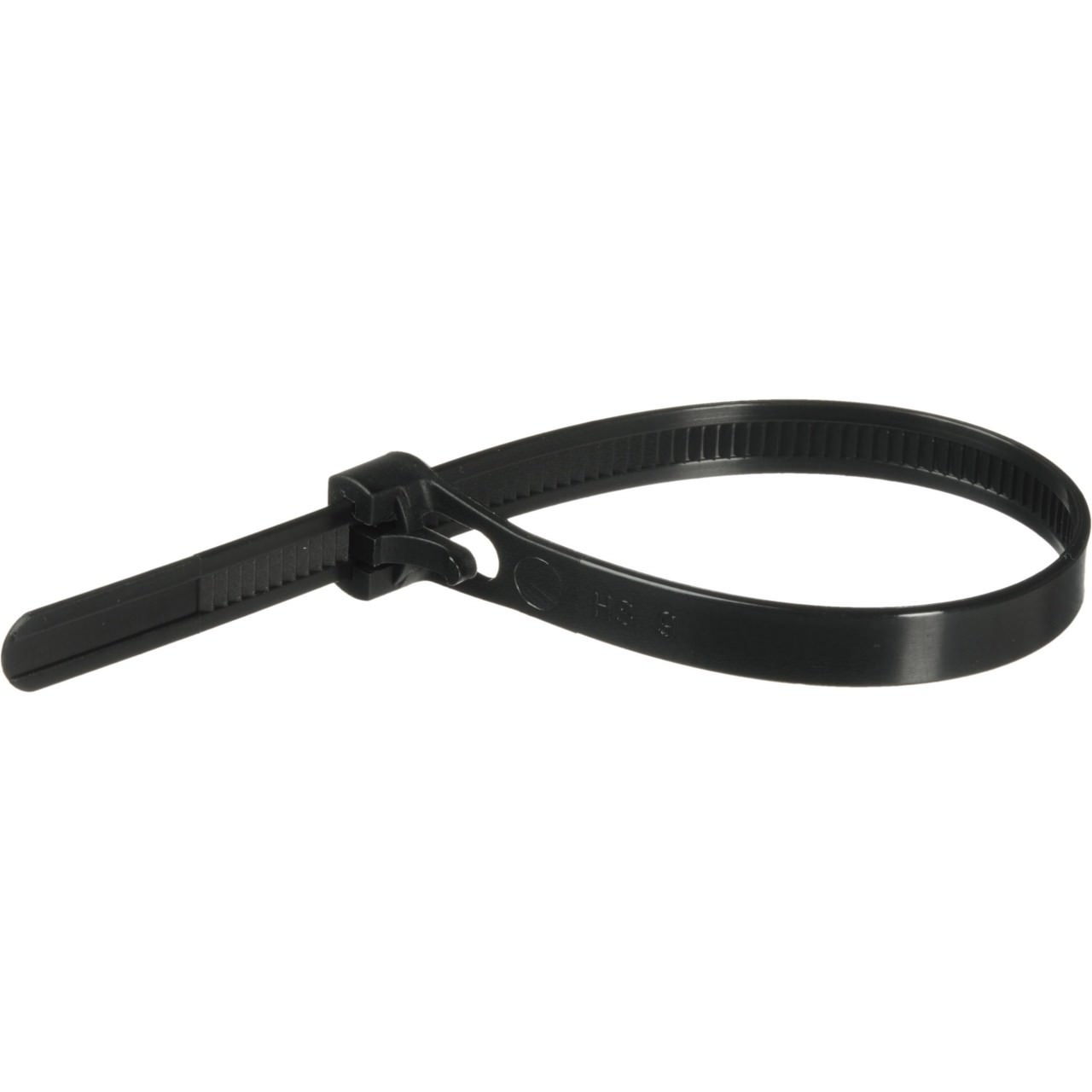 Reuseable Black Zip Tie Wraps (8mm x 200mm) - MODDIY