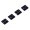 Self Adhesive Black Tie Mount