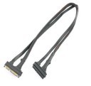 SATA II Combo Data Power Cable (80cm) Sleeved