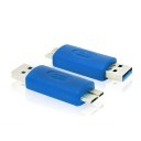 Micro B Micro USB Mini B Mini USB Male to Male Adapter Cable OTG - MODDIY