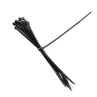 Heavy Duty Cable Tie Wrap - Black - 150mm x 3mm