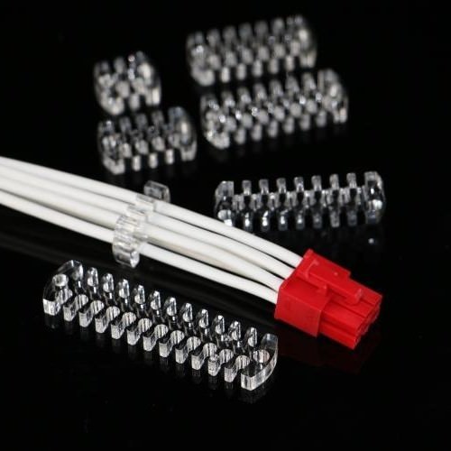 Dresser for 3.3 mm Cables Sleeving Cable Wire 2018 PC Cable Comb Combs Clear 
