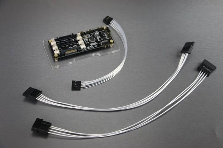 forræderi Følg os aflivning Premium All In One USB SATA Fan Internal Hub Power Splitter PCB Board -  modDIY.com
