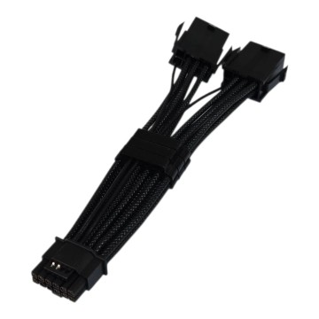 ATX 3.1 PCIe 5.1 H++ 2 x 8 Pin EPS to 12V-2X6 16 Pin Adapter Cable