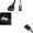 RGB LED Light 4 Pin Male to 5v RGB 3 Pin Female Adapter Cable for Corsair