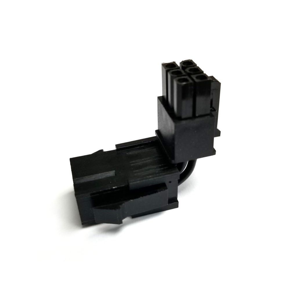 Premium 90-Degree 8-Pin ATX/EPS Motherboard Angle Connector Adapter