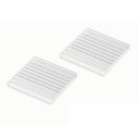 Server Grade Ultra-Thin Silver Heatsink (28mm x 28mm x 3mm)