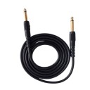 Premium Gold Plated 6.35mm Male Mono to 6.35mm Male Mono Cable 100cm