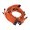Premium Single Sleeved Modular Cable Set Orange for Enermax Modu82 Plus