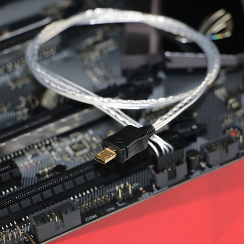 Imidlertid tit kassette Corsair Hydro Series ROG AIO CPU Cooler 9 Pin to Micro USB Cable - MODDIY