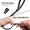 Reuseable Black Zip Tie Wraps 150mm to 450mm