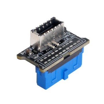 USB 3.0 19 Pin Header to USB 3.1 Type E Front Panel Header Converter