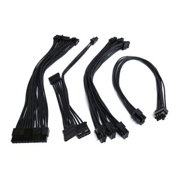 Premium Silicone Ultra Soft and Flexible Cable Kit for ITX SFF Builds