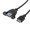 New Asus USB 3.1 Type-C Gen2 Motherboard MB Front Panel Header to USB 3.0 Type-A Female Panel Mount Cable (50cm)