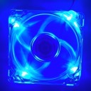 Ultra Silent Blue LED 120mm Fan 1400RPM 18dBA 43CFM
