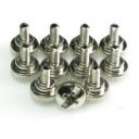 M3*6 Silver Motherboard Screws - Bracket Style (4 Pack)