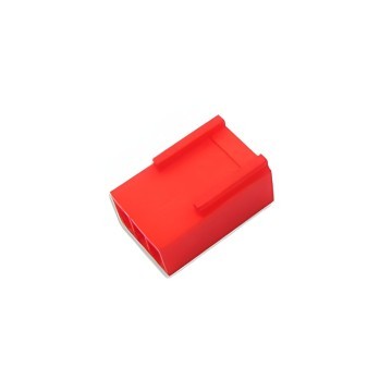 3 Pin Computer Fan Female Connector Red with Pins