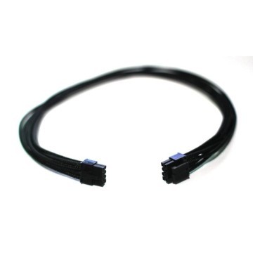 Asus EPS CPU 8 Pin Modular Power Supply PSU Single Sleeved Cable