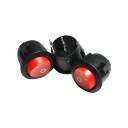 Circle Computer Switch Red 20mm