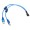 USB 9 Pin Internal Motherboard Male Header to Dual USB Type A Adaptor