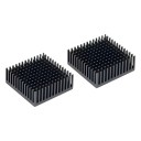 Thermalloy Premium Black Heat Sink 43mm x 43mm x 17mm