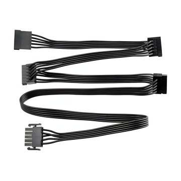 5 Pin to 4 x 5 Pin SATA Power Modular Sleeved Cable for Enermax Revolution