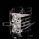 QDIY Professional Modder Acrylic 6-Bay HDD Rack Tray (Y6F)