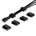 Black Cord Clips 13mm 16mm
